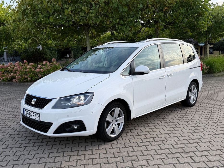 Seat Alhambra Automat full opcja 180 koni 7 osób