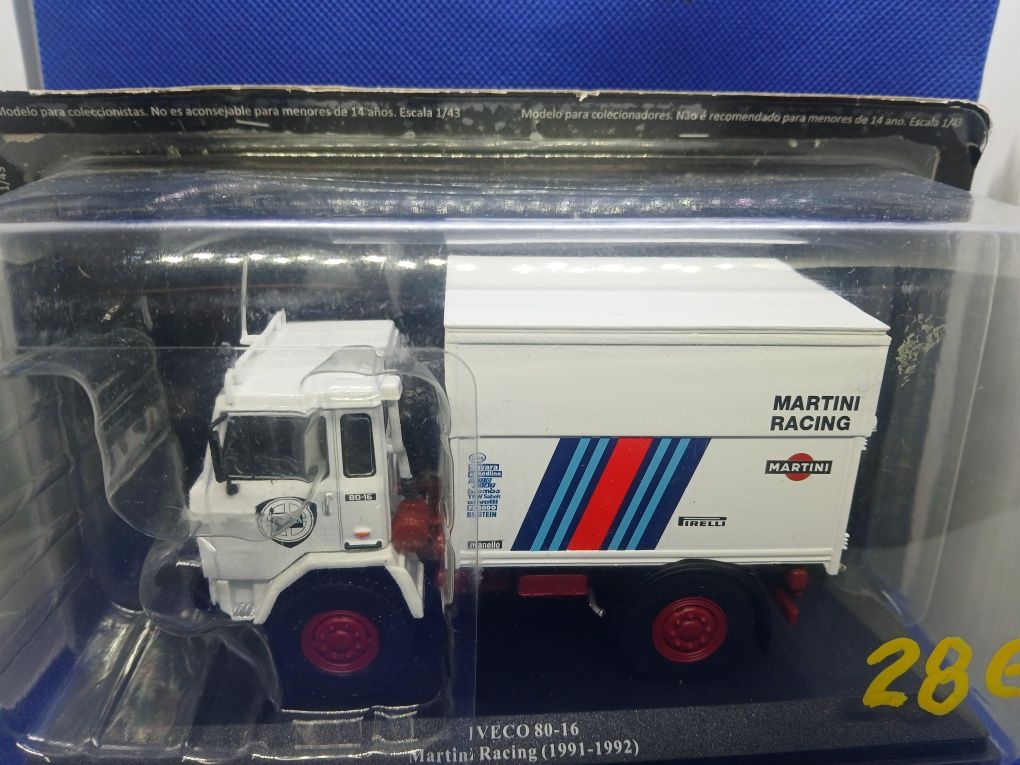 Miniaturas 1:43 Assistência Rallys 8 modelos diferentes  novas