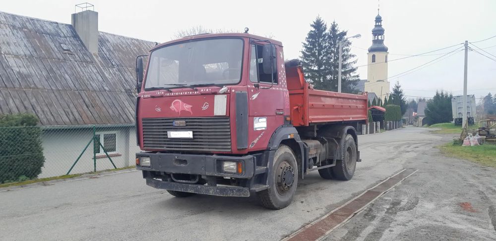 Maz 555132  MAZ wywrotka 3- stronna Silnik DEUTZ, skrzynia ZF