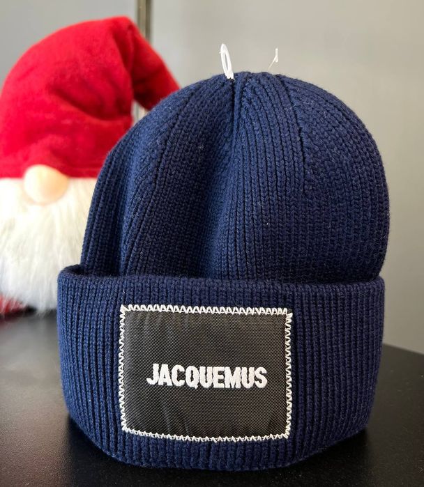 Шапка Jacquemus Серая Черная Синяя / Новые Шапки котон