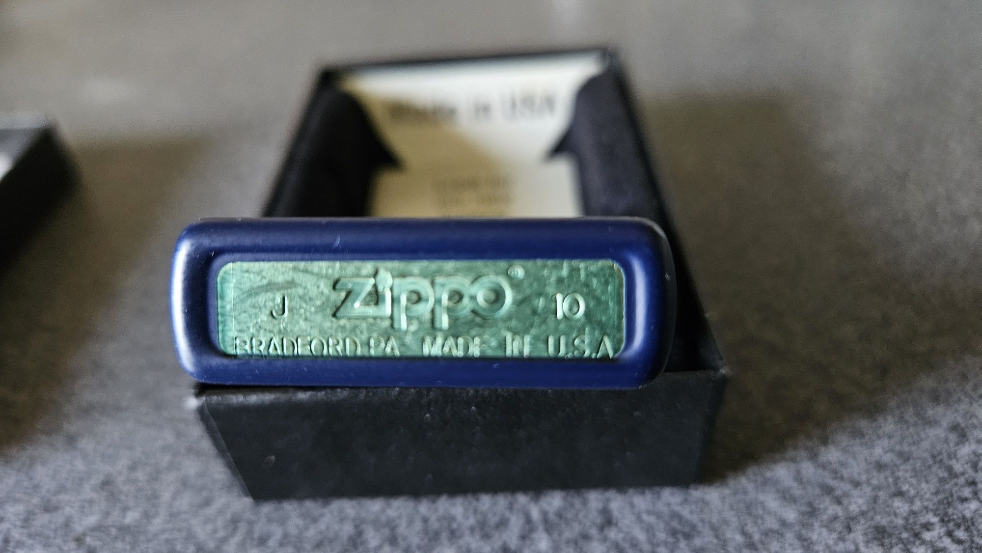 Zapalniczka ZIPPO CAMEL DIscover More Navy Blue Matte rok 2010