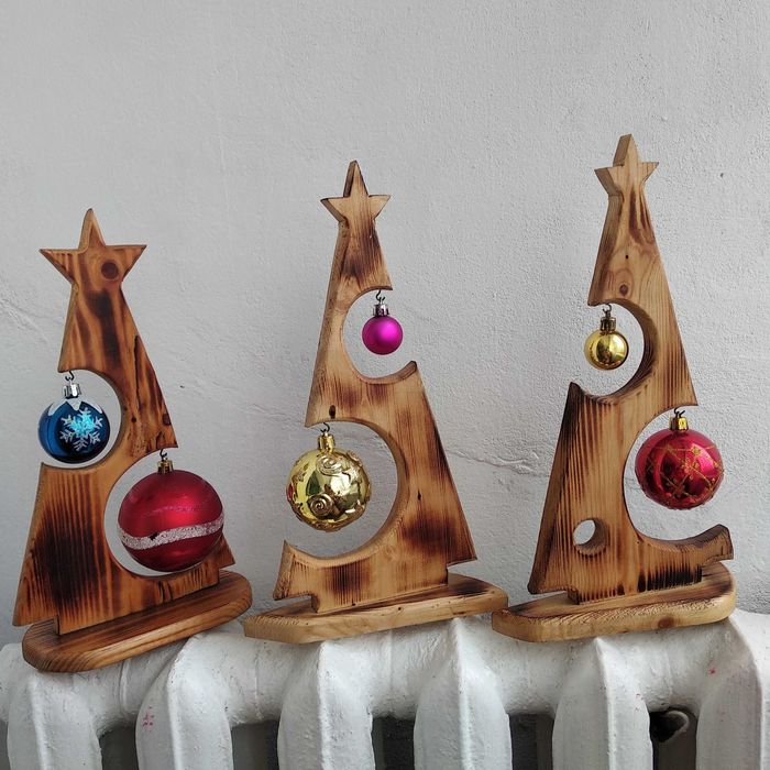 Декор. Инсталляция. Настольные украшения. Ёлка. Новый год