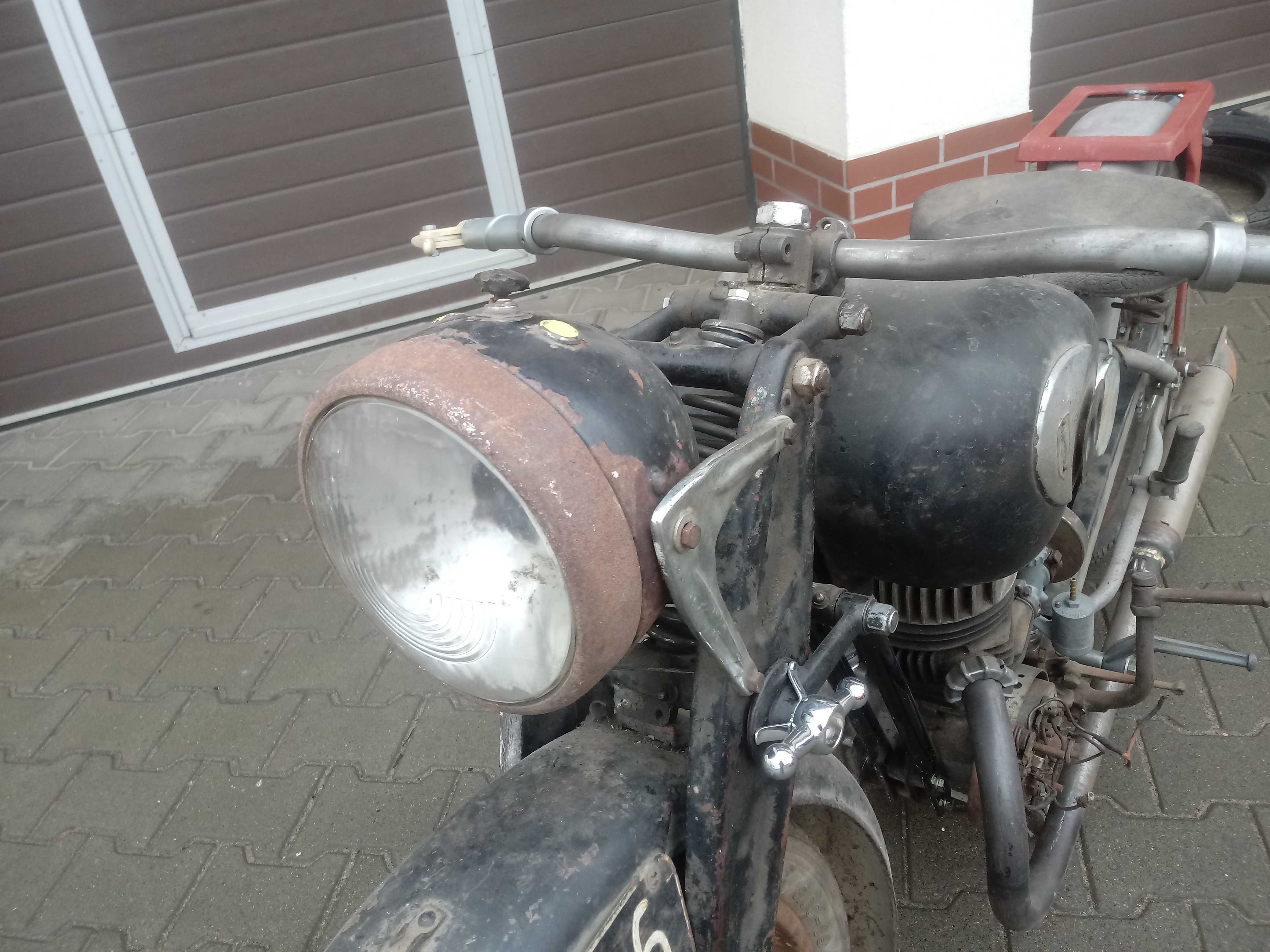 Motocykl Zundapp DB 200 - 1936 rok, Kompletny 98 %, Nowe części