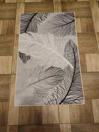 Nowy szary dywan do pokoju 60x100 cm