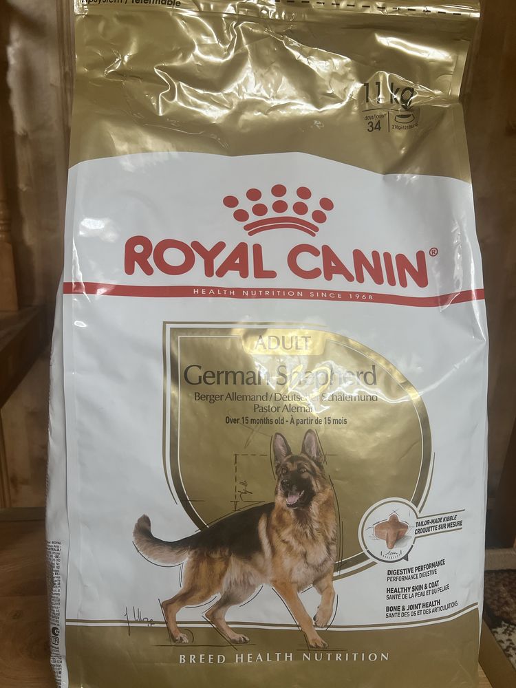 Royal canin German shepherd 11 kg ! Karma sucha dla psa