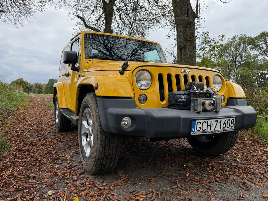 Jeep Wrangler Jeep Wrangler Sahara 3,6l PL salon BEZWYPADKOWY 2 właściciel benzyna