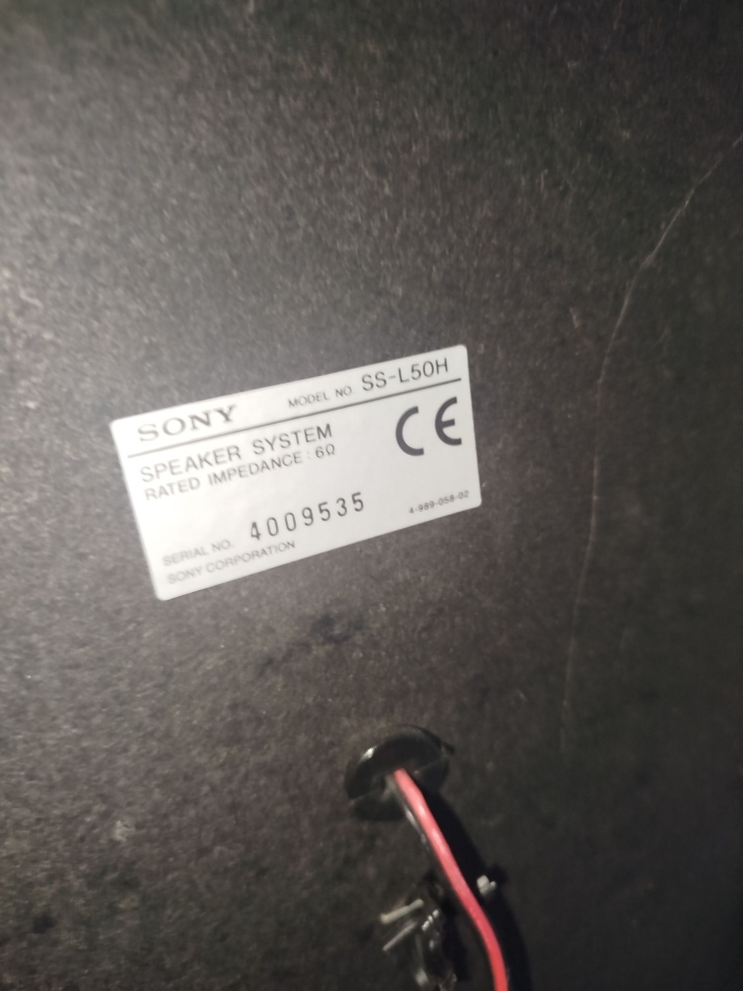 Głośniki Sony SS-L50H