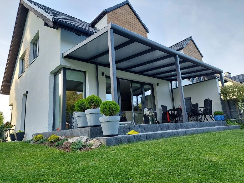 Ogród zimowy  aluminium szkło