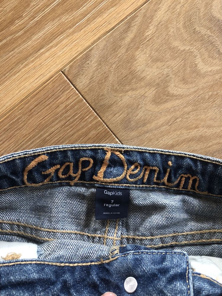 Spódniczka dziecięca Gap Denim 7