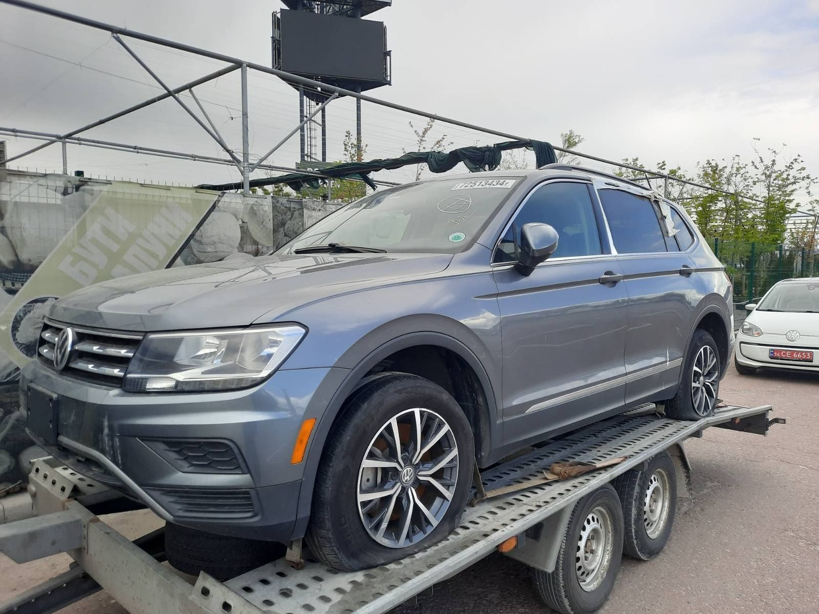Разборка Volkswagen Tiguan Allspace SE USA 2.0, 7 місць, 3 ряд, запчас