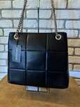 Torba shopper skórzana czarna