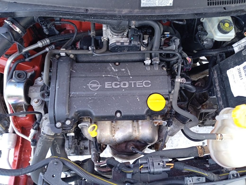 Silnik OPEL CORSA D 1.2i 16V Z12XEP 102685km 59kW/80KM można odpalić