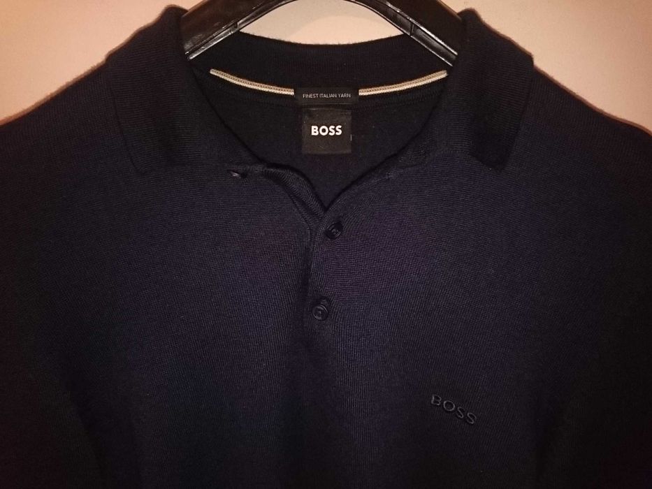 Розкішний джемпер з італійської вовни від Hugo Boss р.S-M