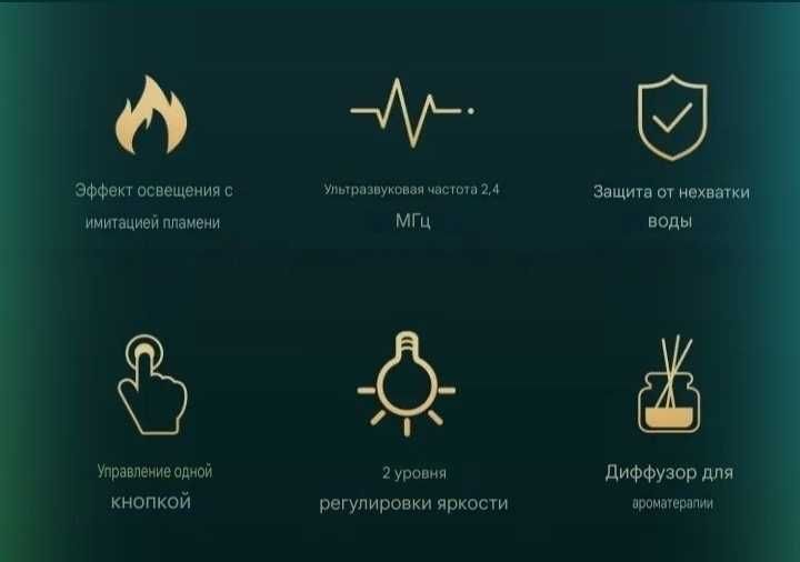 Аромадифузор ультразвуковий зволожувач повітря DQ701
