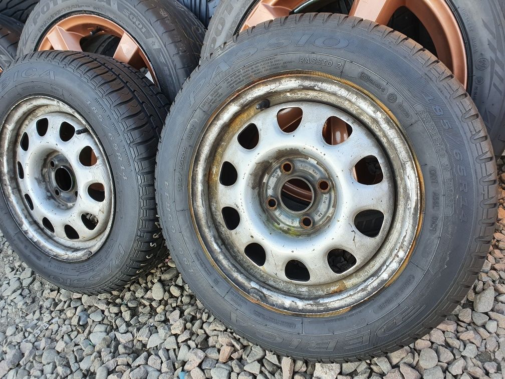 4 Koła Letnie Vw Golf 2 3 Polo 3 6N Wento Passat B3 B4 185 65 R14 Pasi