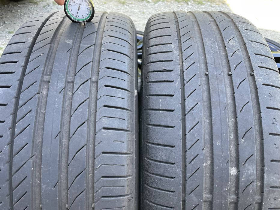 Koła 19” Ford 5x108 Kuga Escape Mondeo Edge CZARNE JAK NOWE OEM z TPMS