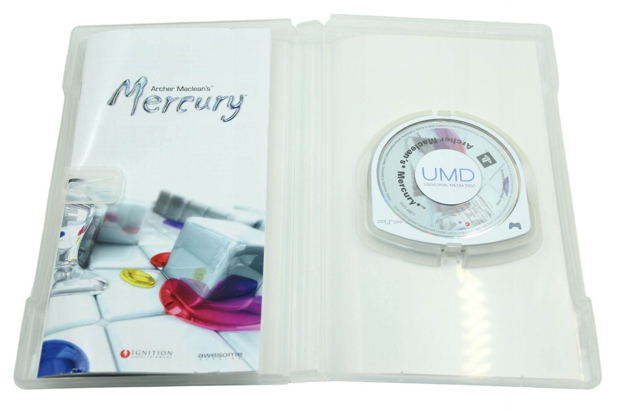 Archer Maclean's Mercury PlayStation Portable PSP