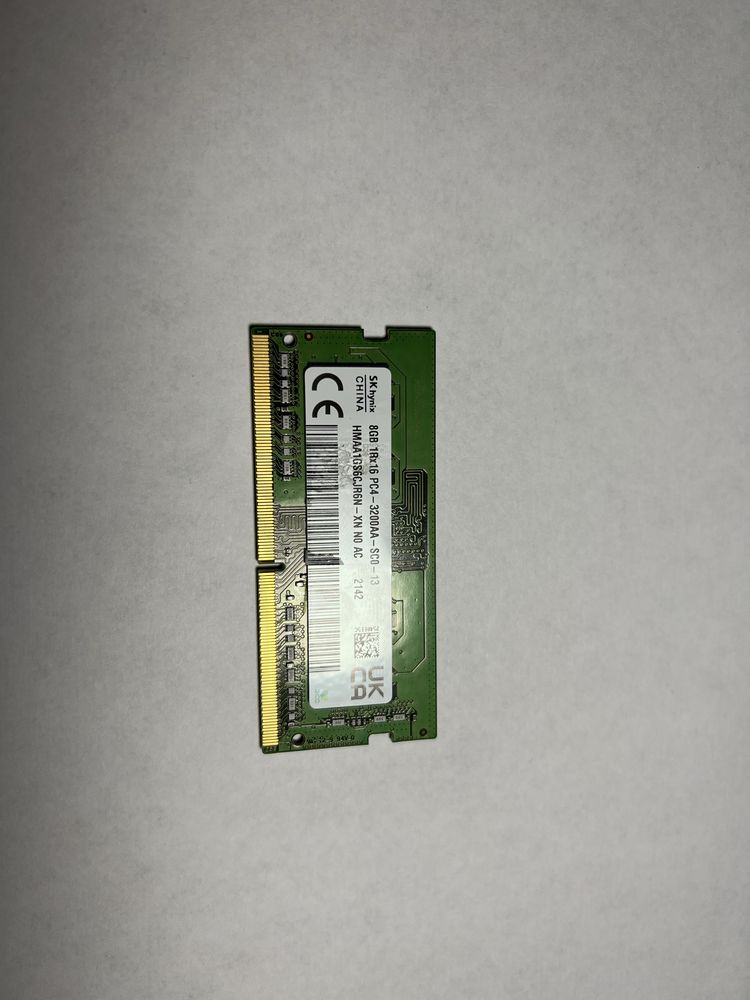 Оперативна памʼять Hynix SODIMM DDR4 16Gb (8x2) 3200
