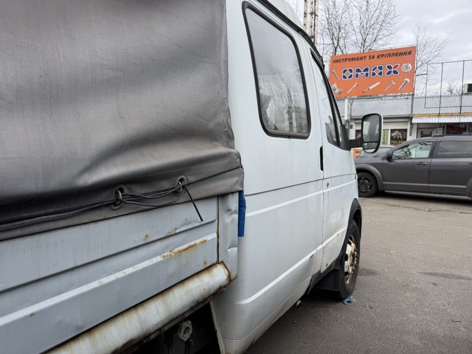 Газель 406 дует тент 33023 бортова