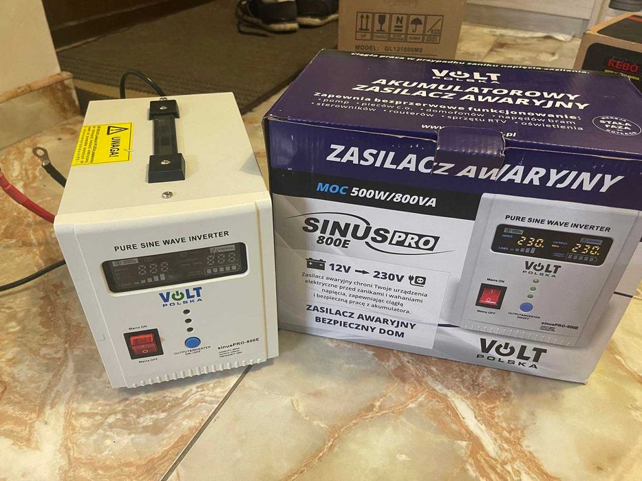 Джерело безперебійного живлення VOLT POLSKA Sinus Pro 800 E-синусоіда