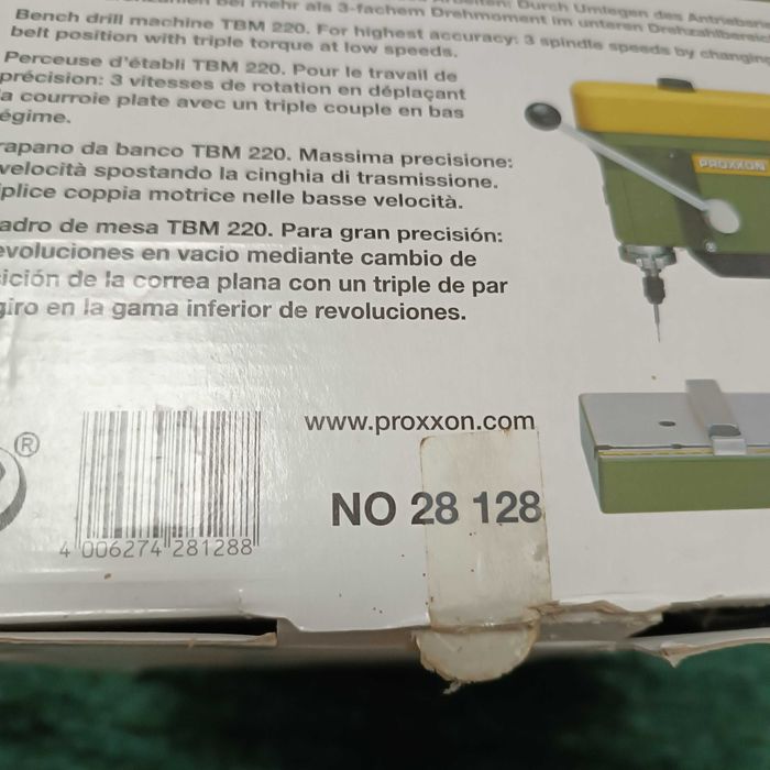 Wiertarka Mini stołowa Proxxon TBM 220