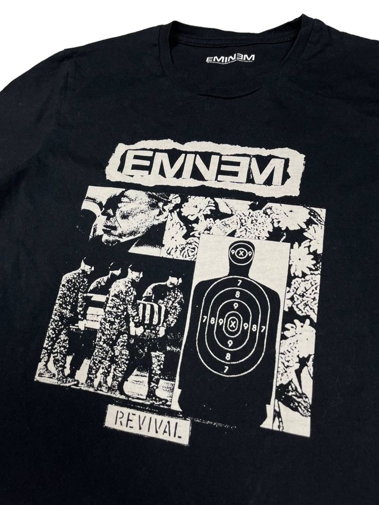 Eminem revival мерч футболка с интересным принтом М размер