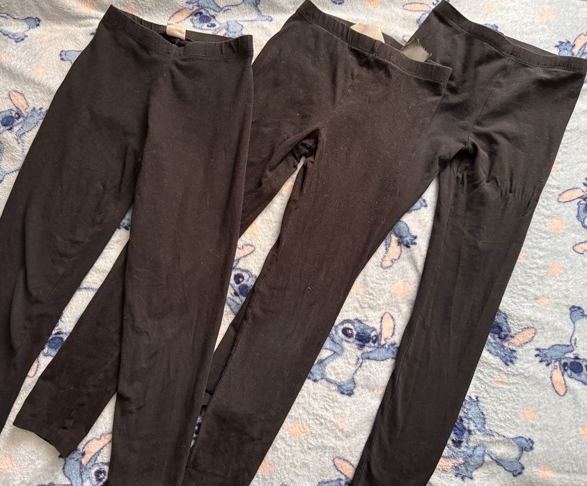 Konplet leginsow dla dxiewczynki rozmiar 122