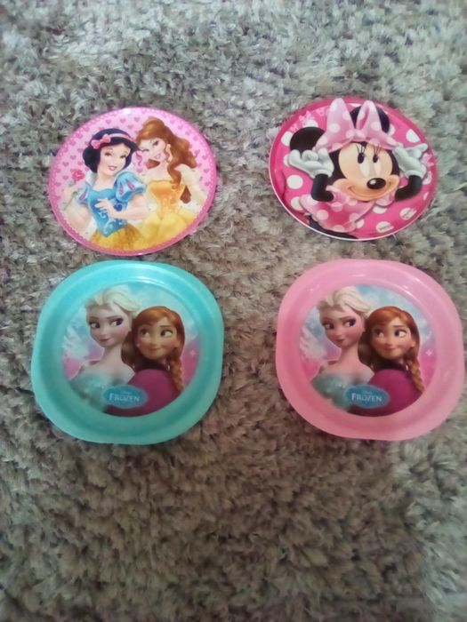 Conjunto pratos infantis disney