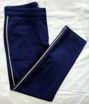 Calças skinny cropped azul marinho Stévia