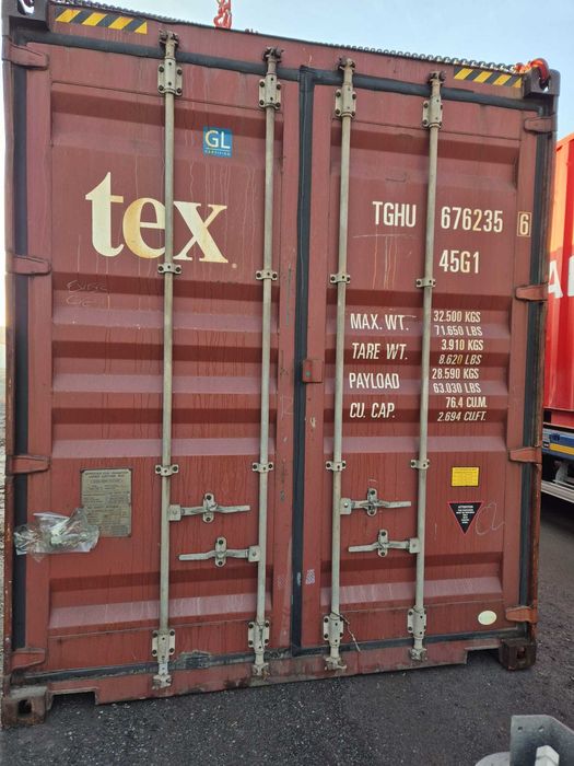 Kontenery magazynowe Używane 40'HC podwyższane