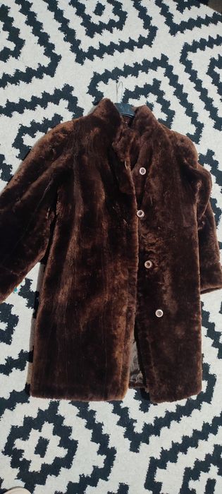 Futro  sztuczne i plaszczyk