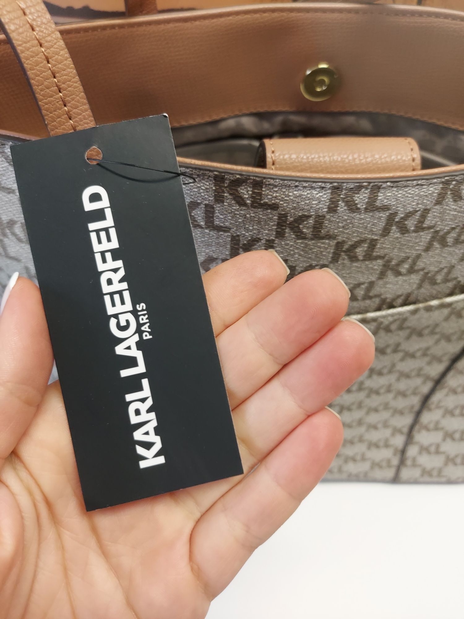 Damska duża torebka Karl Lagerfeld