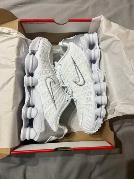 Buty meskie Mokasyny Nike_Shox_TL_White R.40
