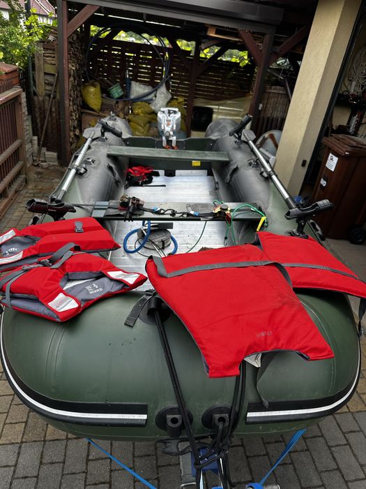 Ponton wedkarski zestaw