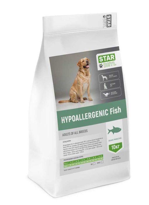 STARDEYL Hypoallergenic — делікатний корм для чутливих собак