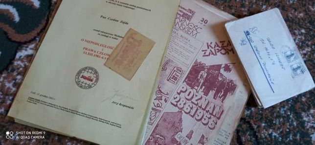 Dokumenty Solidarność Łódz-Pabianice