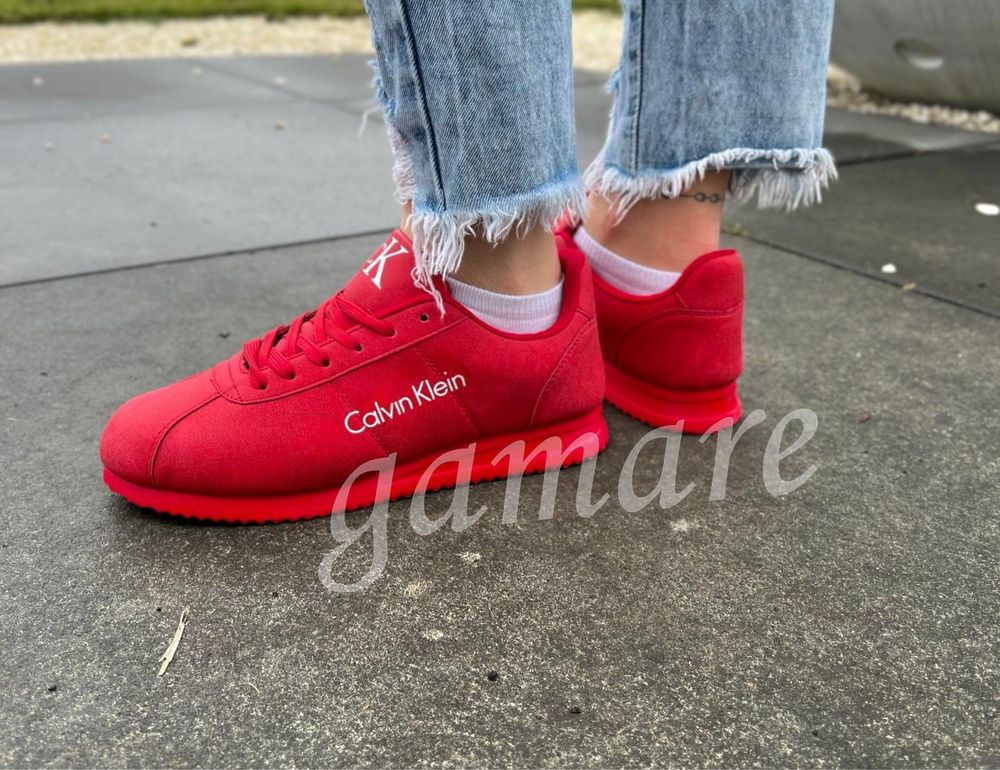 Damskie calvin klein czerwone 36-41