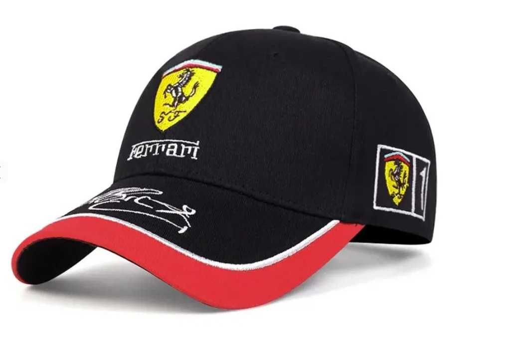 czapka z daszkiem Ferrari haft r. uniwersalny