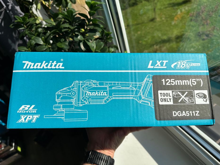 Szlifierka kątowa MAKITA DGA511Z 18V niebieska TOMI-TECH