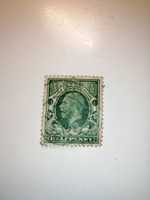 Selo raro 1921 Half Penny King George V