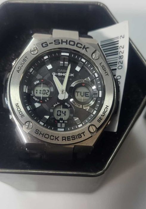 Zegarek męski CASIO G-SHOCK GST-W110-1AER G-Steel Gwarancja