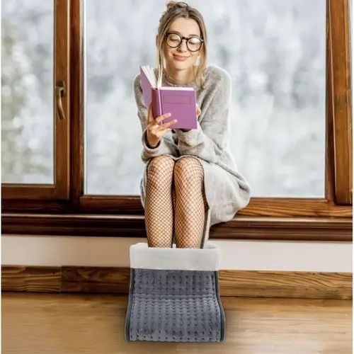 Електрогрілка для ніг Ruhhy 21885 з пультом 3 режими 100 Вт