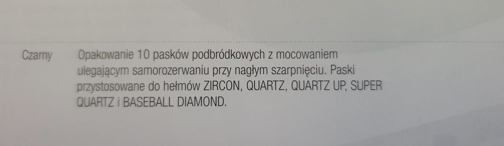 Pasek do kasku Delta Plus