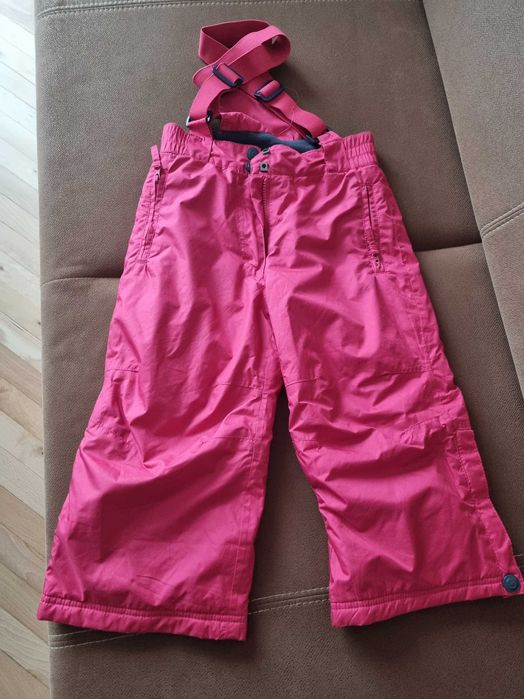 spodnie narciarskie rozmiar 104