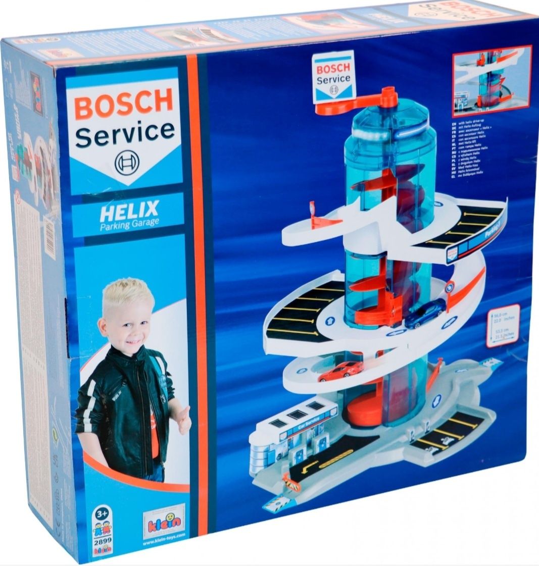 Детский игровой набор Bosch Car Service -Helix- парковочный гараж (Kle