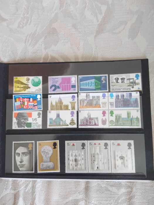 Coleção de selos "Collectors Pack 1969" British Pictorial Stamps