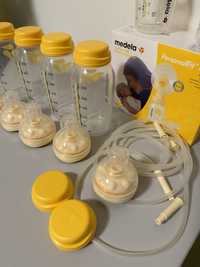 Пляшки для годування Medela +набір до молоковідсмоктувача PersonalFit