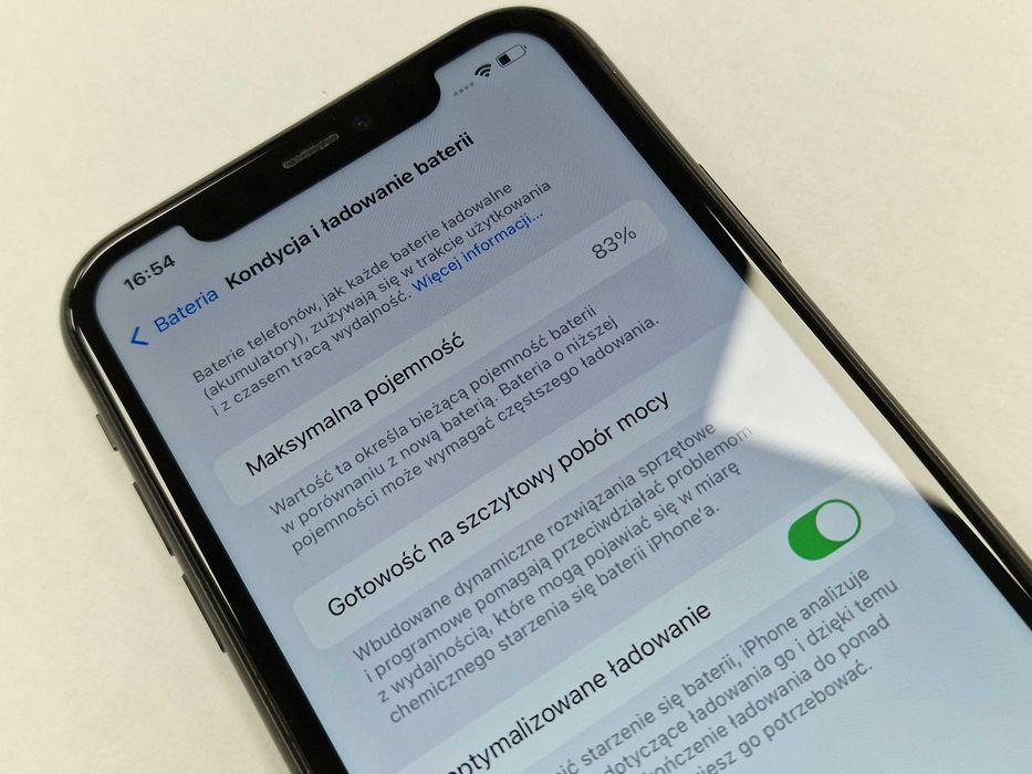 Iphone 11 128GB/ Black/ 83%/ Grade B+ / Gwarancja + ładowarka