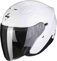 Kask motocyklowy otwarty SCORPION EXO-230 SOLID WHITE