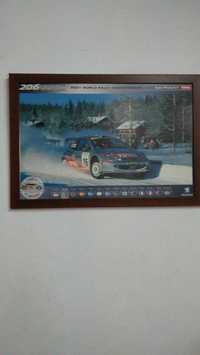 Quadro peugeot 206 wrc